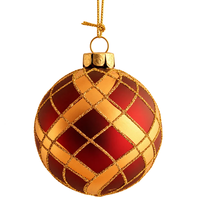 Red Glass Bauble