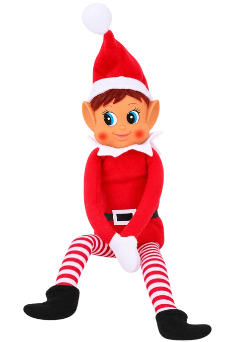 Long-leg Christmas girl elf